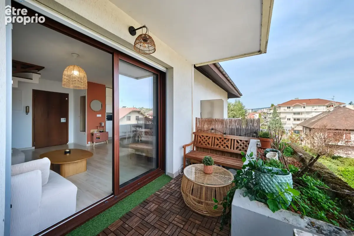 Annecy le vieux t3 dernier etage - photo 3
