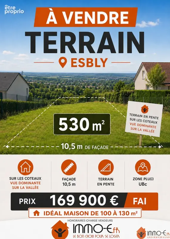 Terrain 530 m² à vendre à Esbly (77450) - photo 2