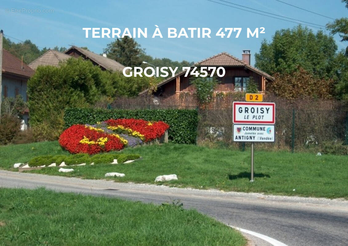 Terrain à GROISY