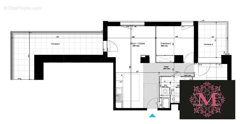 Appartement à MARSEILLE-8E