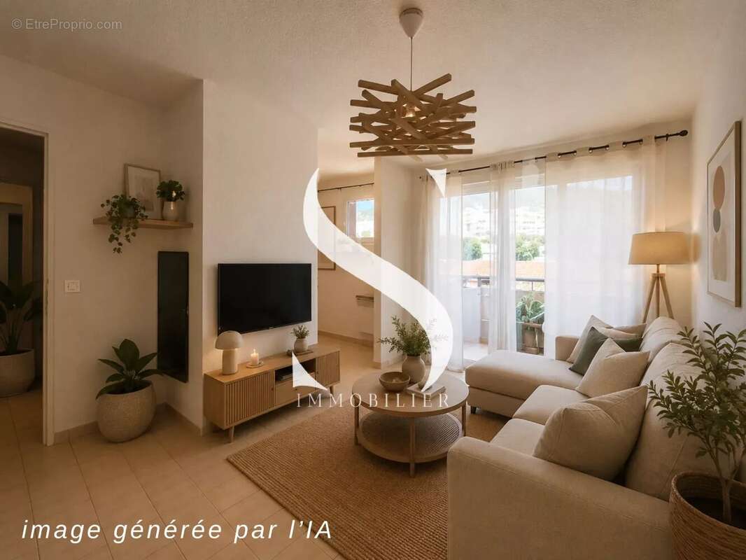 Appartement T1 avec balcon à Vallauris - photo 3