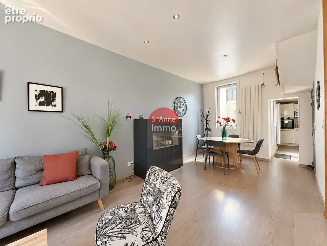 Amiens - henriville - saint honore - 82m2 - 3 chambres - cour - cave - photo 6