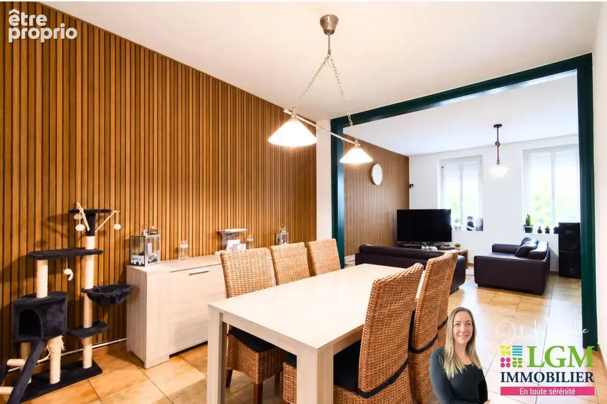  Maison 1930 – 110 m² – 3 chambres + espace aménagé – Jardin - photo 3
