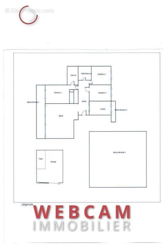 vente appartement 4 Pièce(s) - photo 19
