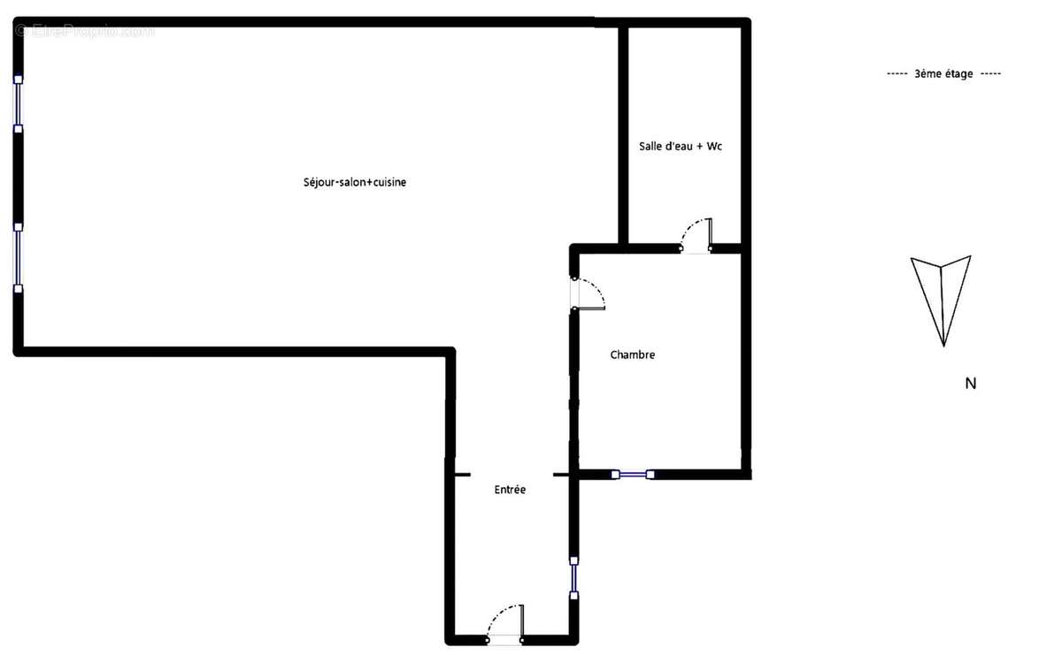 Appartement à PARIS-16E