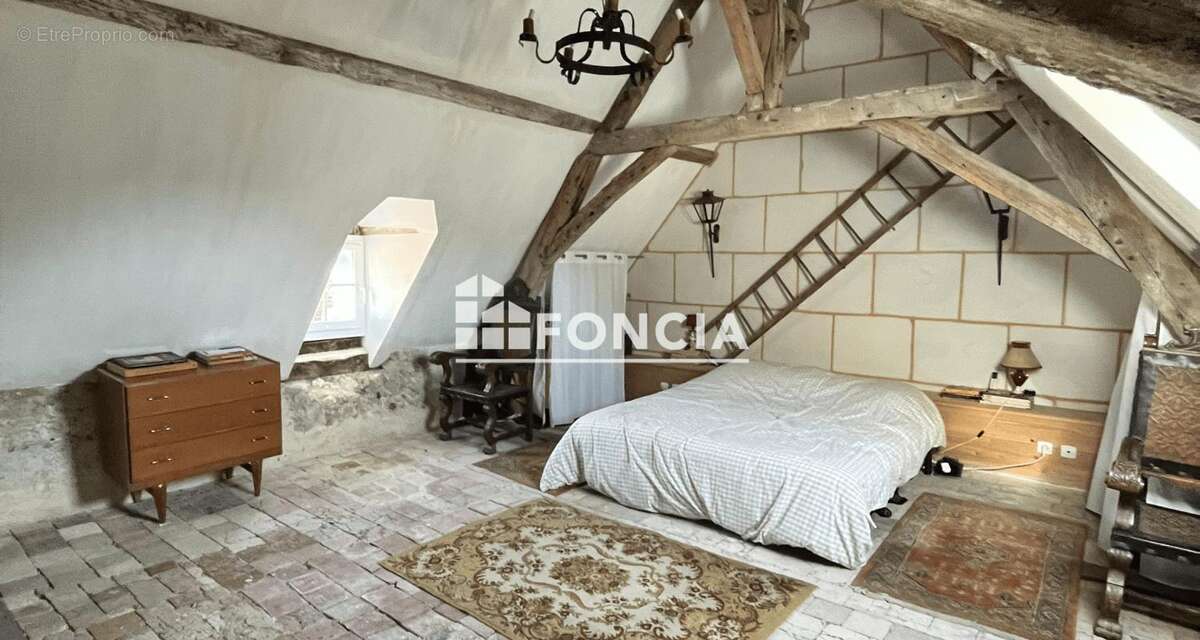 Authentique Logis angevin de 8 pièces avec jardin paysagé à La Chapelle aux Choux - photo 4