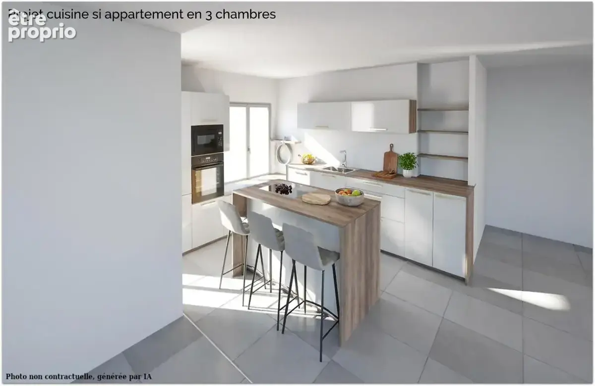 Appartement traversant de 133 m² dans le Parc Jean-Monnet au cœur de Saint-Genis-Pouilly - photo 4