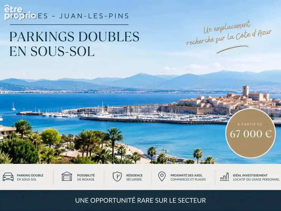 Photo Parking à Antibes au prix de 67 000€