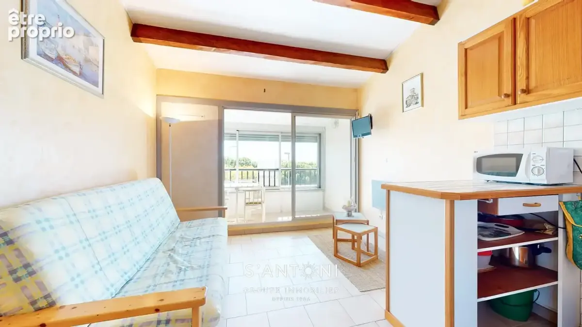 LE CAP D'AGDE - SAINT MARTIN - Grand T2 mezzanine + parking - photo 5