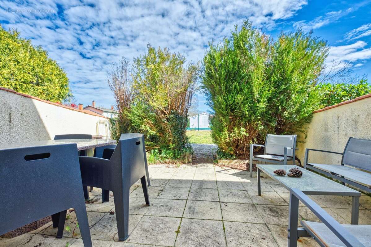 terrasse - Appartement à NAUJAC-SUR-MER
