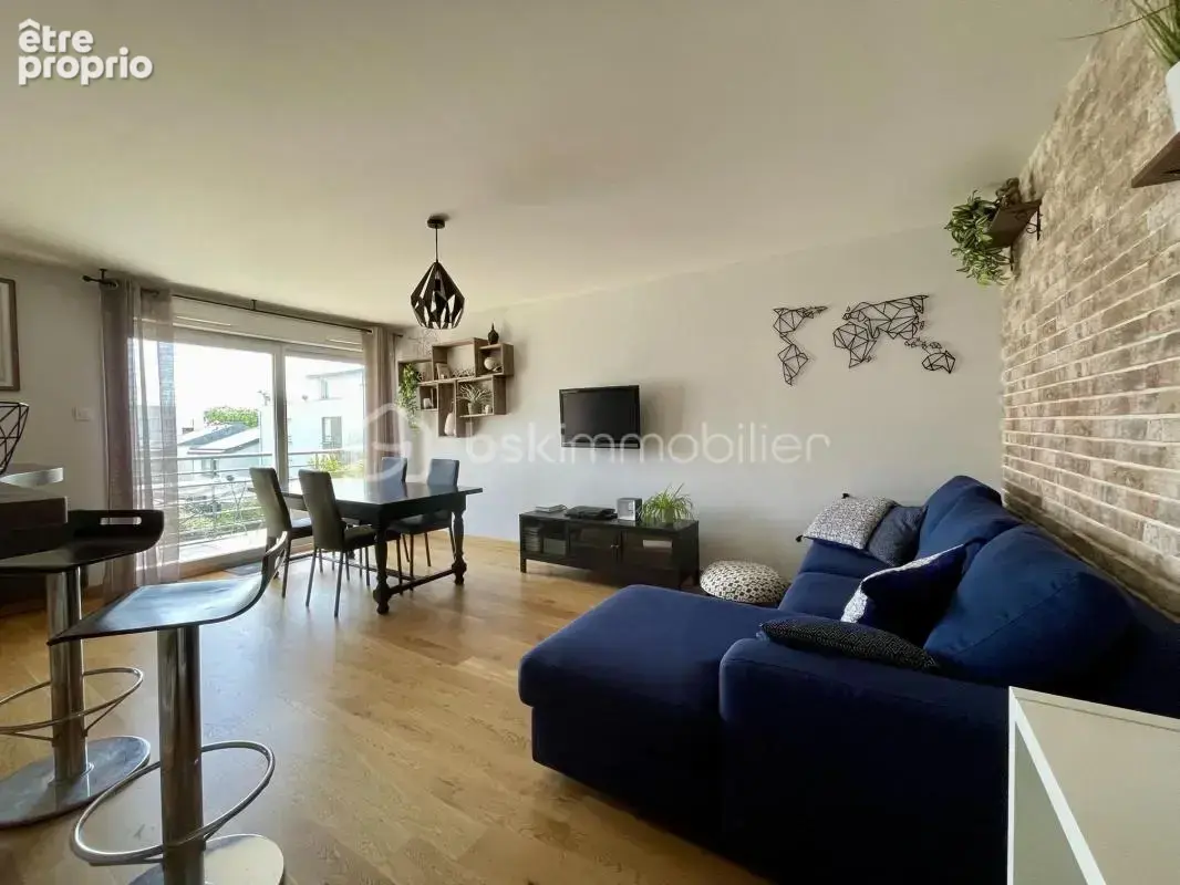 Bel appartement t3 lumineux - 63 m² – garage + parking - rennes – quartier cimetière de l’est - photo 2