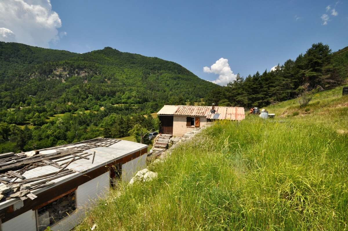 Dpt Alpes de Haute Provence (04), à vendre Proche ENTREVAUX Maison atypique sur 4 hectares, Vue panoramique - photo 8