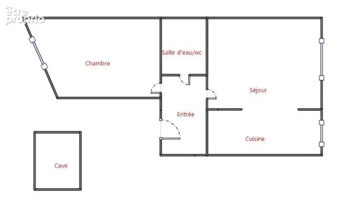 Vente Appartement 2 pièces - 35 m² - photo 10