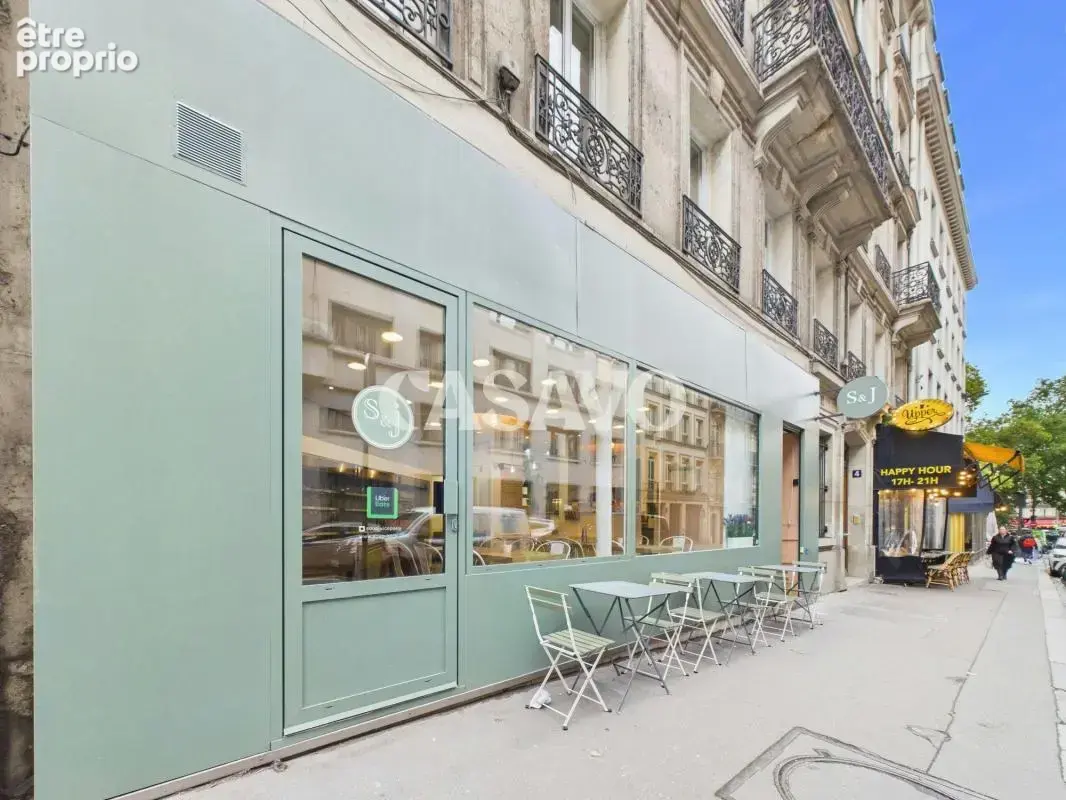 Vente mur et fond de local commercial - Saint-Lazare Havre-Caumartin - photo 4