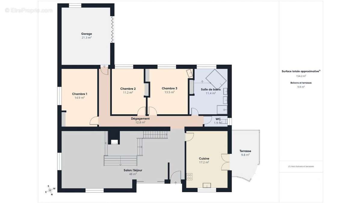 10 mn d'Hagetmau, maison contemporaine - 135 m² hab. - photo 3