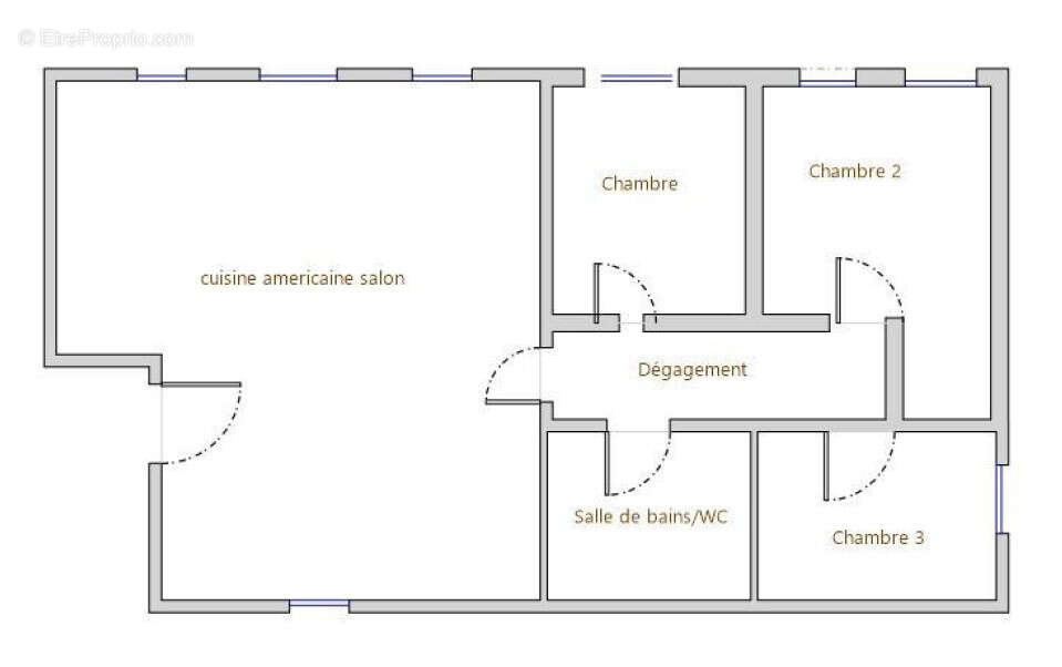 Paradis - Périer 13008 Marseille T4 refait à neuf 95m2 - photo 6