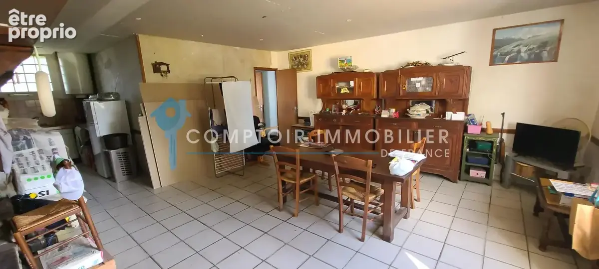 Dpt Haute Garonne31- A vendre Villeneuve Lecussan 31580- Maison T3 type ferme Commingeaoise sur 3430 m2 de par - photo 3