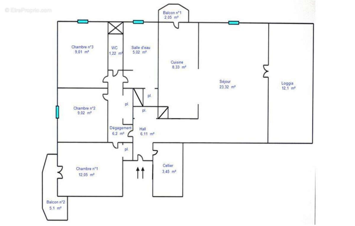 Appartement à LA GARDE