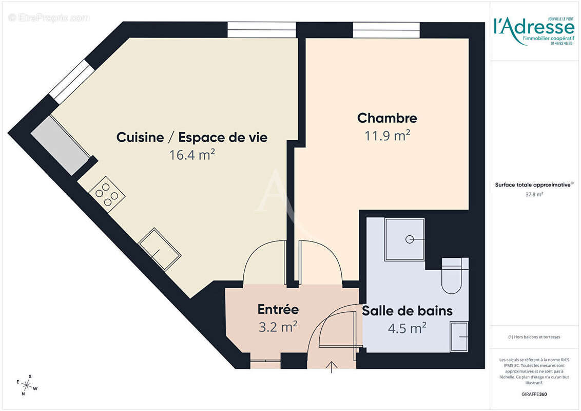 Appartement à VILLIERS-SUR-MARNE