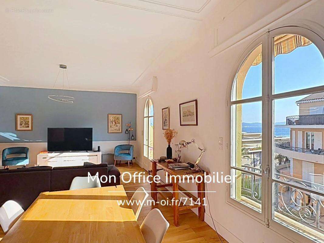 Référence : 7141-les - appartement vue mer rénové proche plage & port à sainte maxime - photo 2