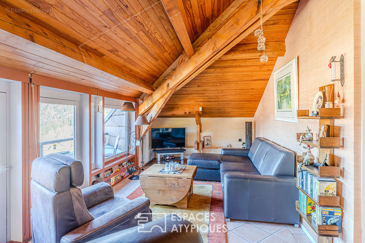 Chalet d'architecte à la vue dégagée - photo 8