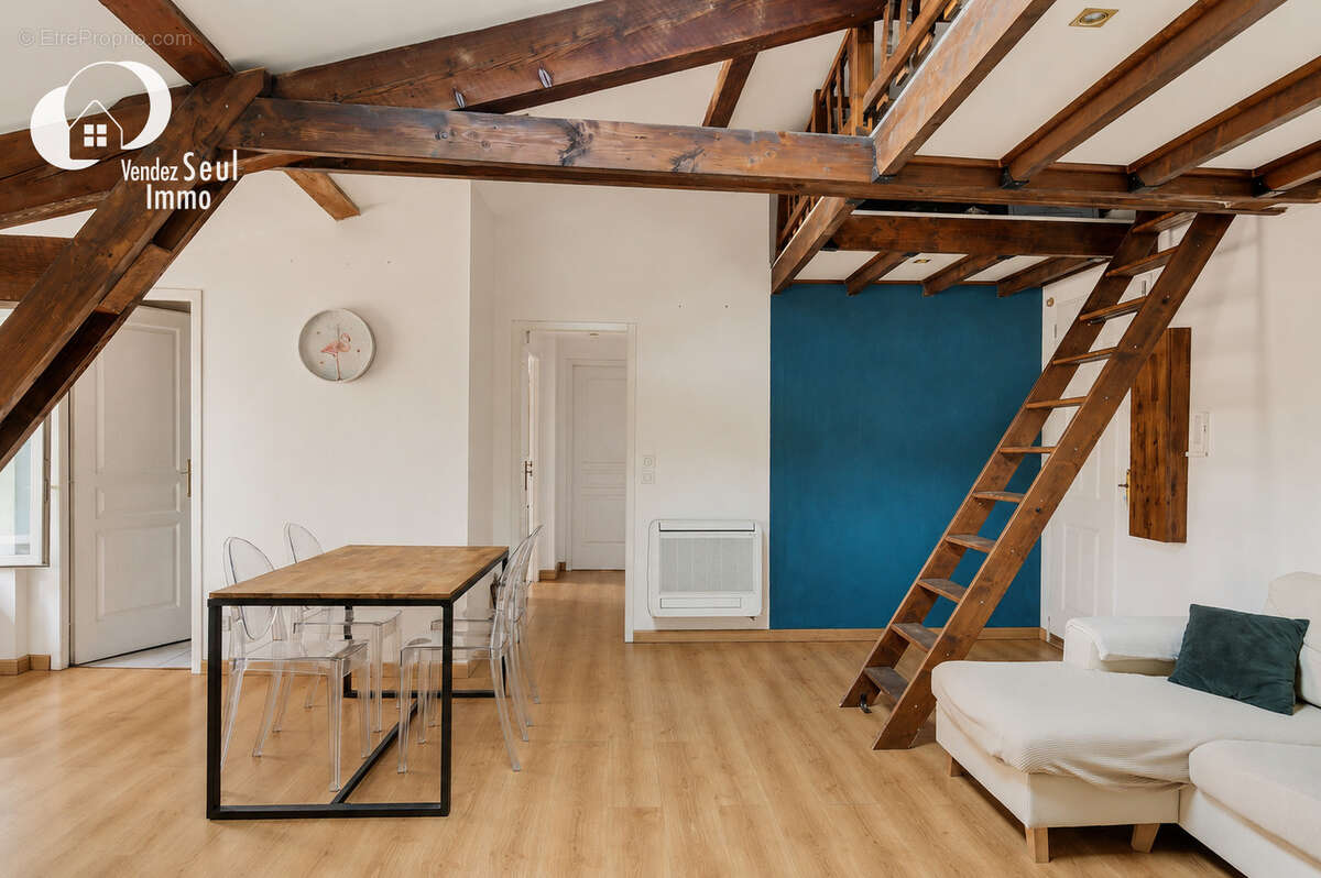 Appartement 3 pièces, 62 m2   2 places de stationnement - Dernier étage - photo 6