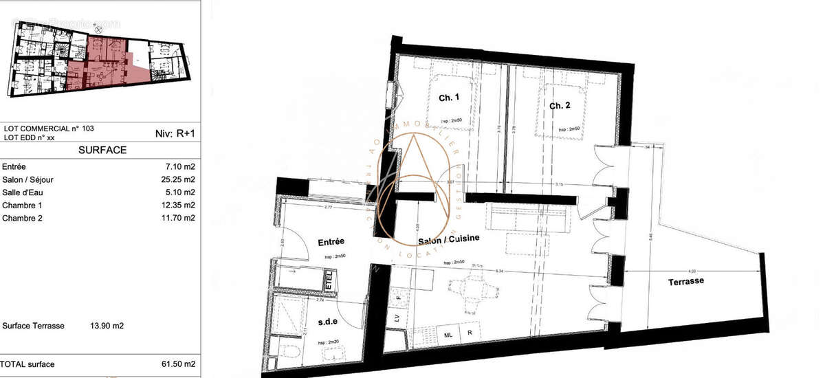 Appartement à MONTPELLIER