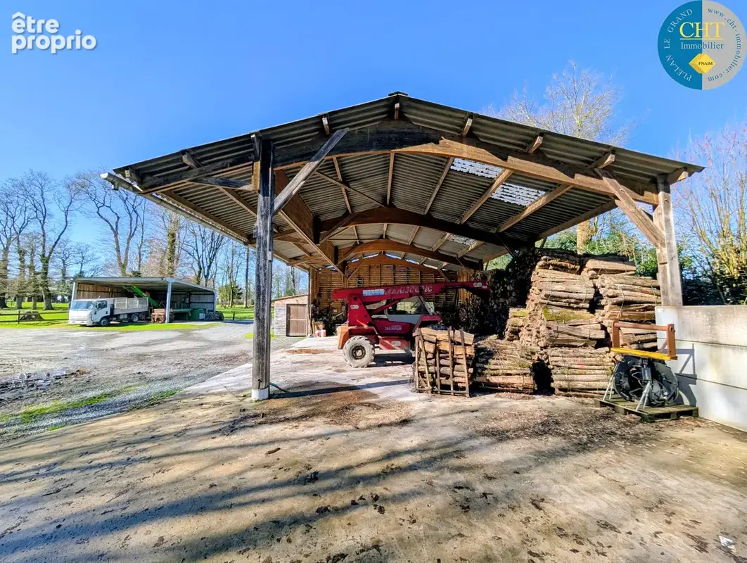 Longère en pierres indépendante et ses vastes dépendances   loutehel (35380) - photo 46