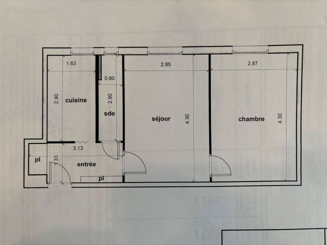 Appartement à PARIS-18E