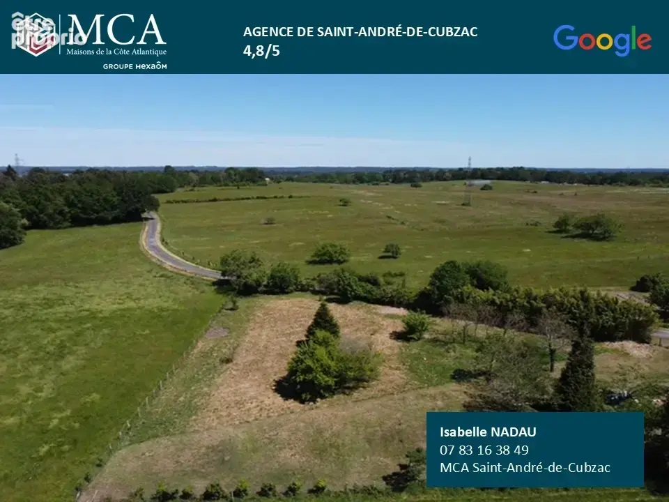 Terrain 1 842 m² à vendre à Clerac (17270) - photo 2