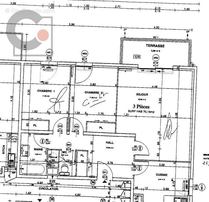 Appartement à MONTPELLIER