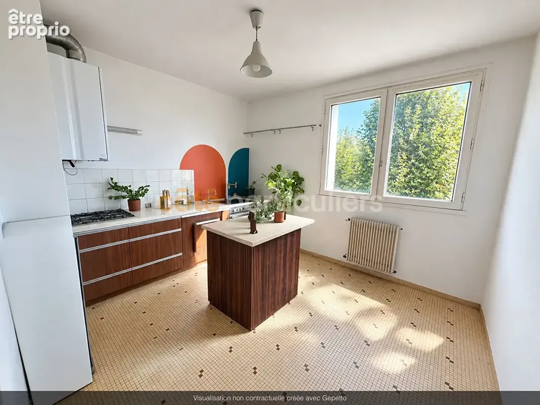 Nantes - - saint-félix - - bords de l'erdre - - appartement t2 - - calme - - lumineux - photo 4