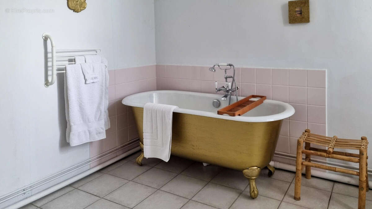 salle de bains - Maison à LERAN