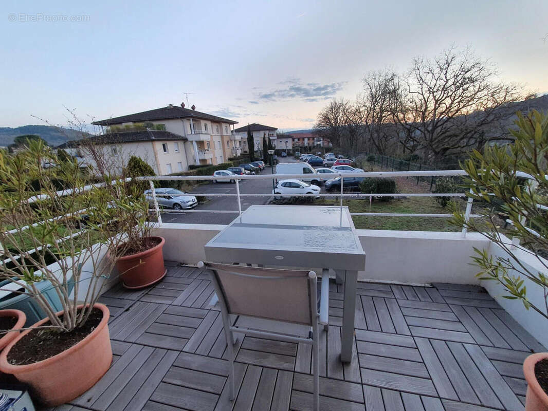 terrasse - Appartement à CAHORS