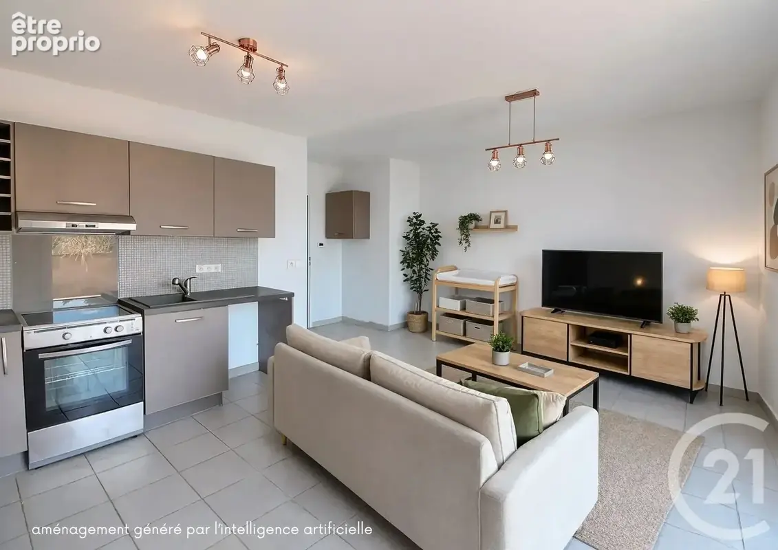 Appartement 2 pièces 45 m² à vendre à Chateauneuf-Grasse (06740) - photo 3