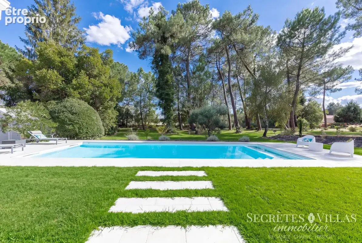 Pessac coeur du golf villa 210 m2 sur terrain  2211m2 - photo 8