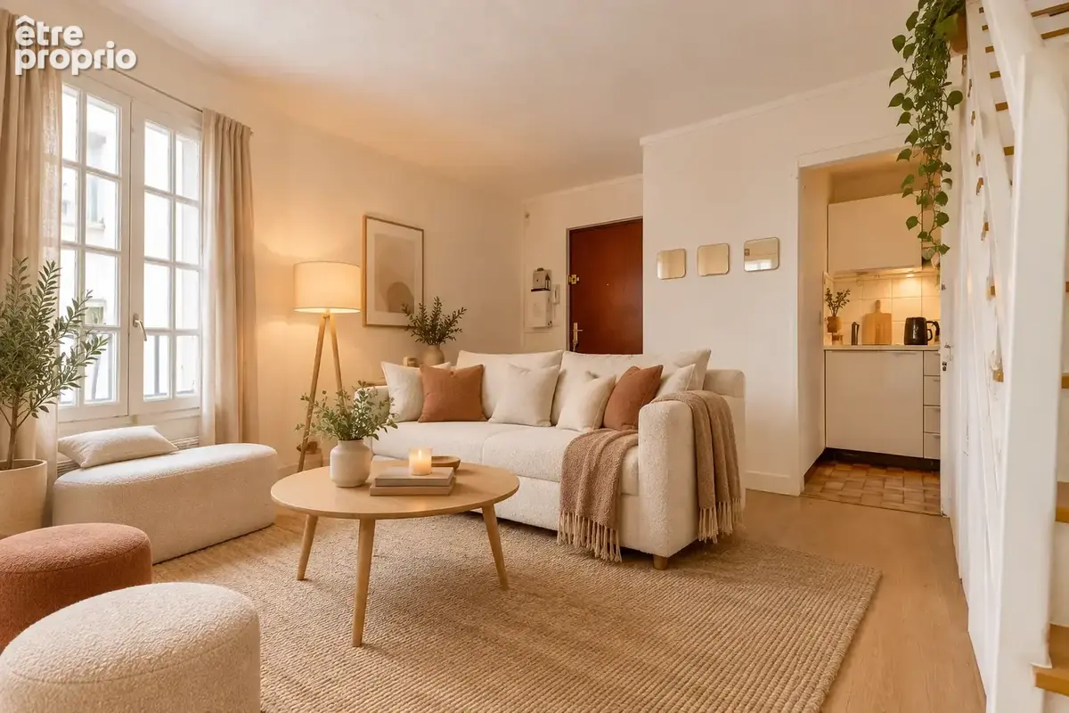 Duplex dans le centre de Boulogne-Billancourt Avenue Jean-Baptiste Clement - photo 2