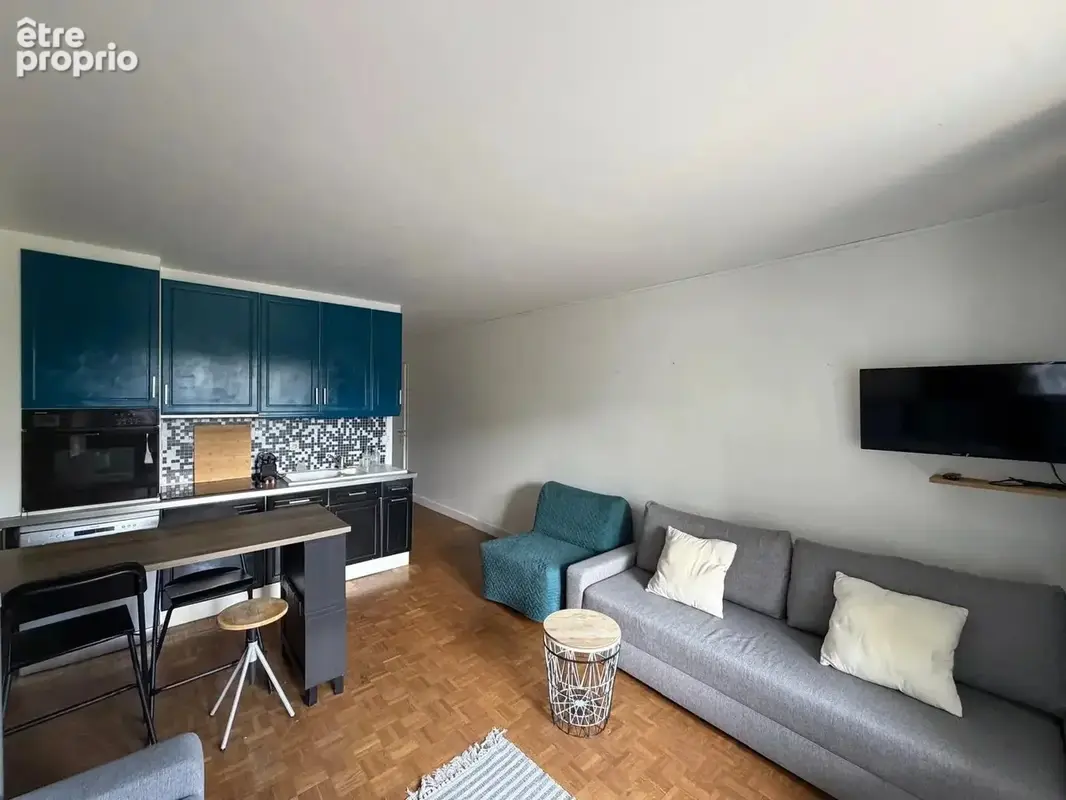 75014 paris -  studio 31 m² avec balcon sud-est et vue dégagée - alésia - photo 4