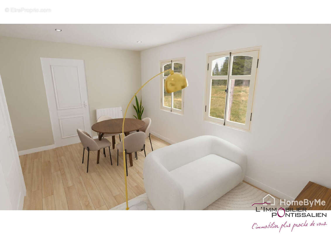 Pontarlier - proche hopital : studio a renover avec cave - photo 4