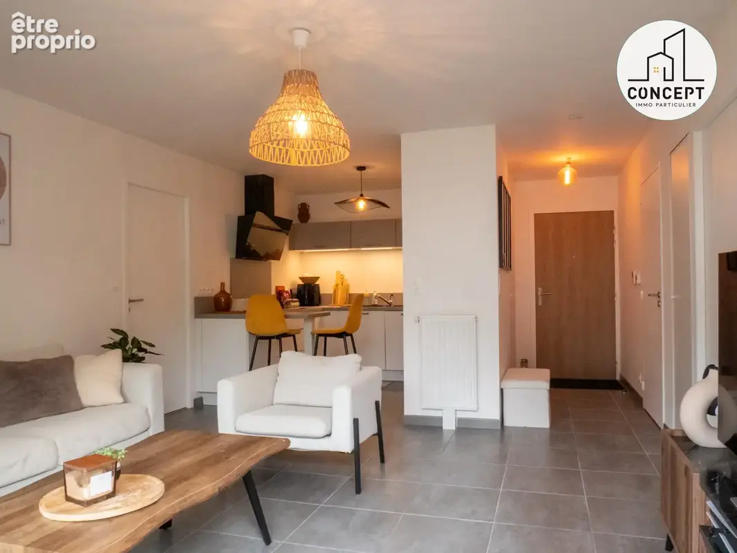 #C762 Appartement T3 au rez-de-chaussée d'une résidence sécurisée - photo 5