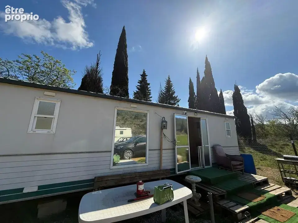 Charmant mobil-home sur terrain constructible - photo 4