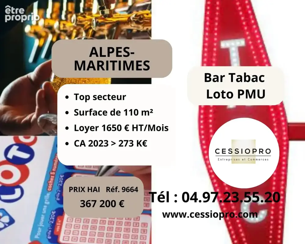 Commerce à CHATEAUNEUF-GRASSE