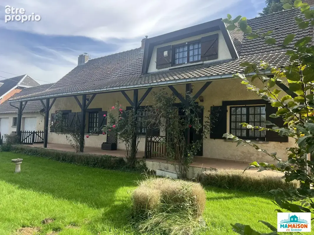 Maison 5 pièces 135 m² à vendre à Grandcourt (80300) - photo 1