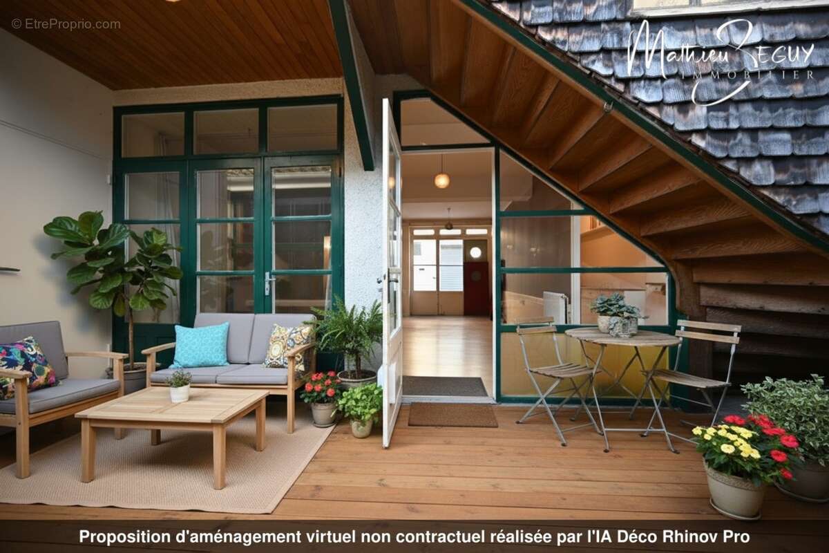 Ancienne maison du menuisier avec son atelier au coeur du village de Millery - photo 5