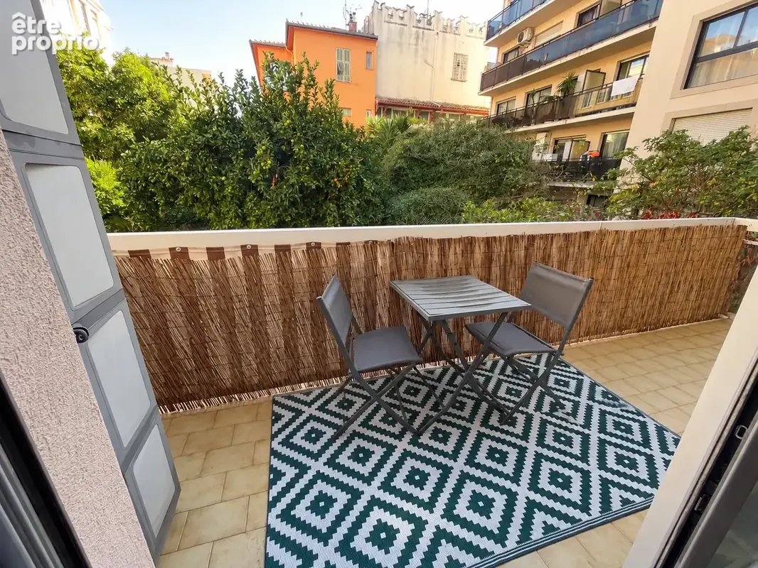 NICE NORD - Bas Cyrille BESSET - Proche BORRIGLIONE - STUDIO - 22 m2 - Terrasse - 147 000 € - photo 2