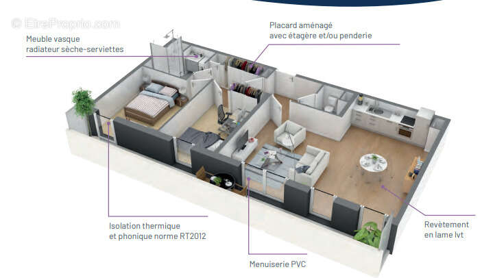 Appartement à SAINT-HERBLAIN