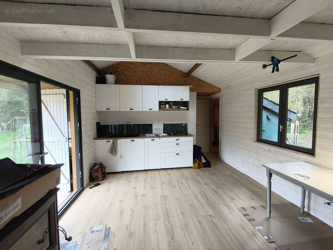 Terrain de loisir avec etang et chalet amenage 32m2 - photo 8