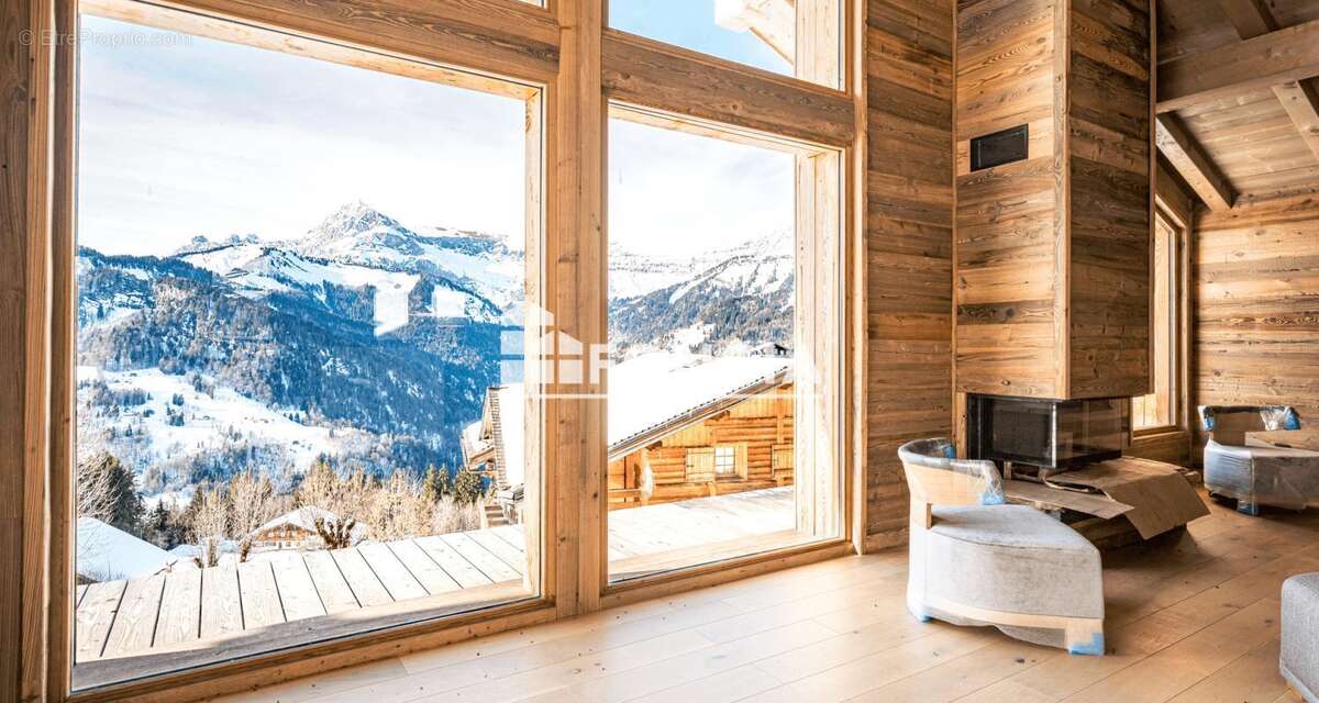 L’élégance alpine en pied de pistes : superbe chalet 4 chambres à Crest-Voland - photo 7