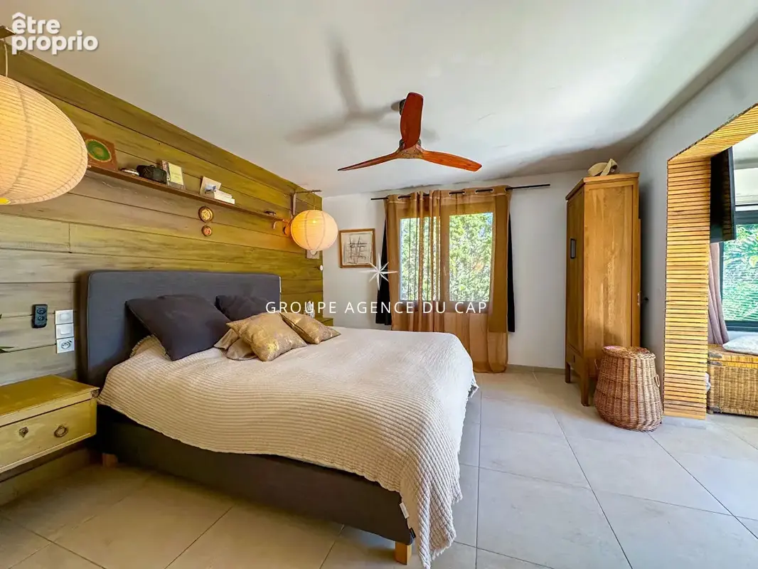 A vendre villa 168m² 5 chambres en suite appartement independant et communiquant piscine et mer a 400m, à15min a pied du centre  - photo 11