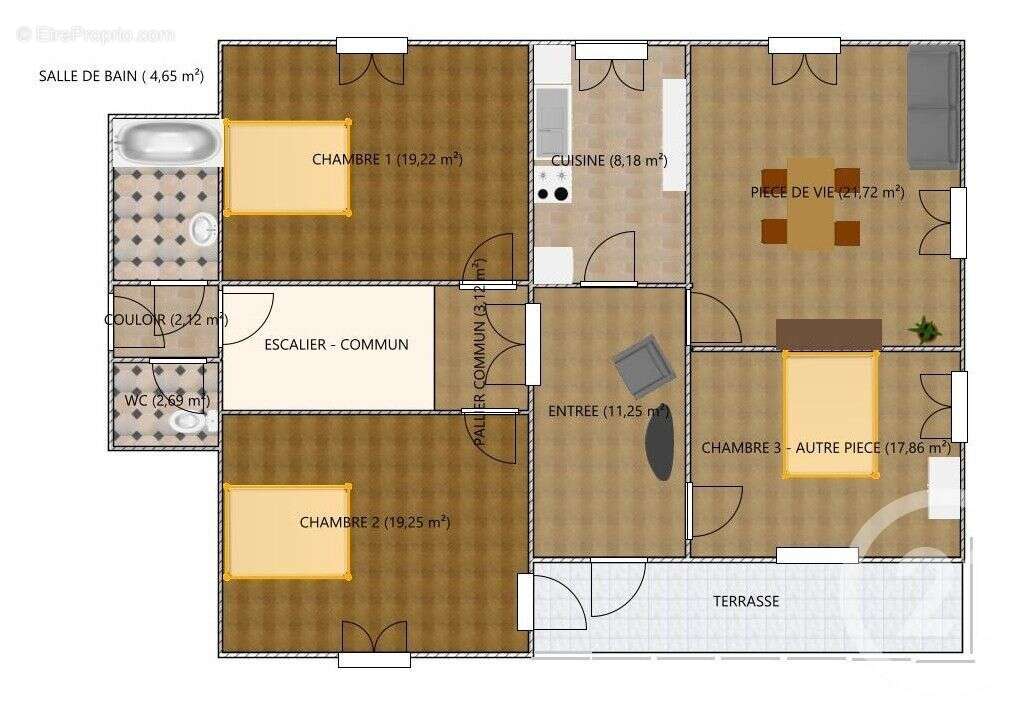 Appartement à ILLE-SUR-TET